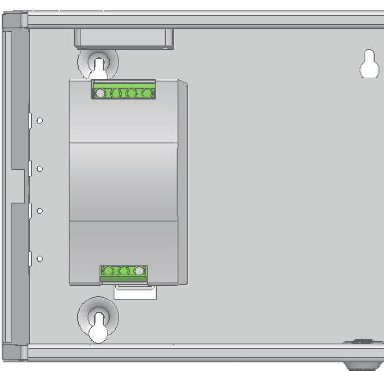 Placering av batterier i SSF-TEQ-XM och SSF-BB-XM