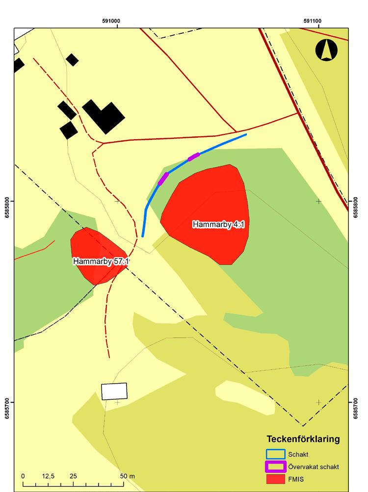 Schaktningsövervakning i Hammarby och Kjula 12 Figur 5.