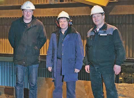 Materialgårdstraversen som Dematek levererade 2011, har inneburit stora inbesparingar för Arvika Gjuteri. nya materialgårdstraversen kan de också lasta större volym med mindre bemanning.