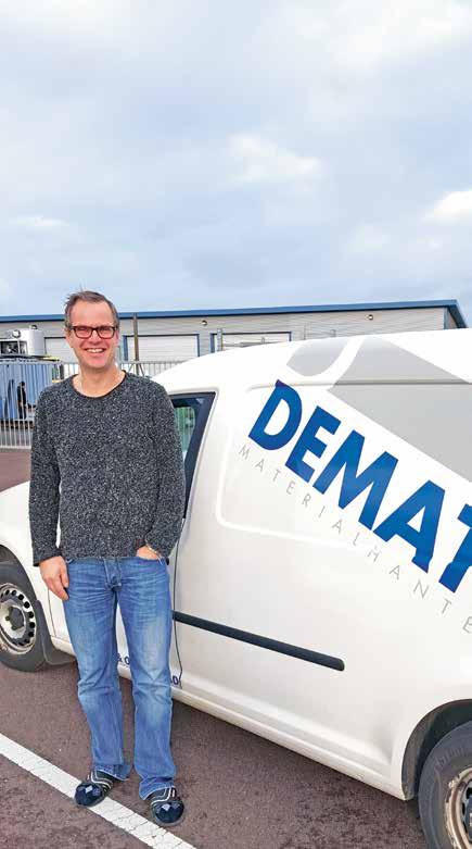 Hallå där! Per Dyrlid Servicegruppchef på Dematek region Mellan Vi kan agera snabbare än de flesta andra på marknaden Berätta om din roll som servicegruppchef.