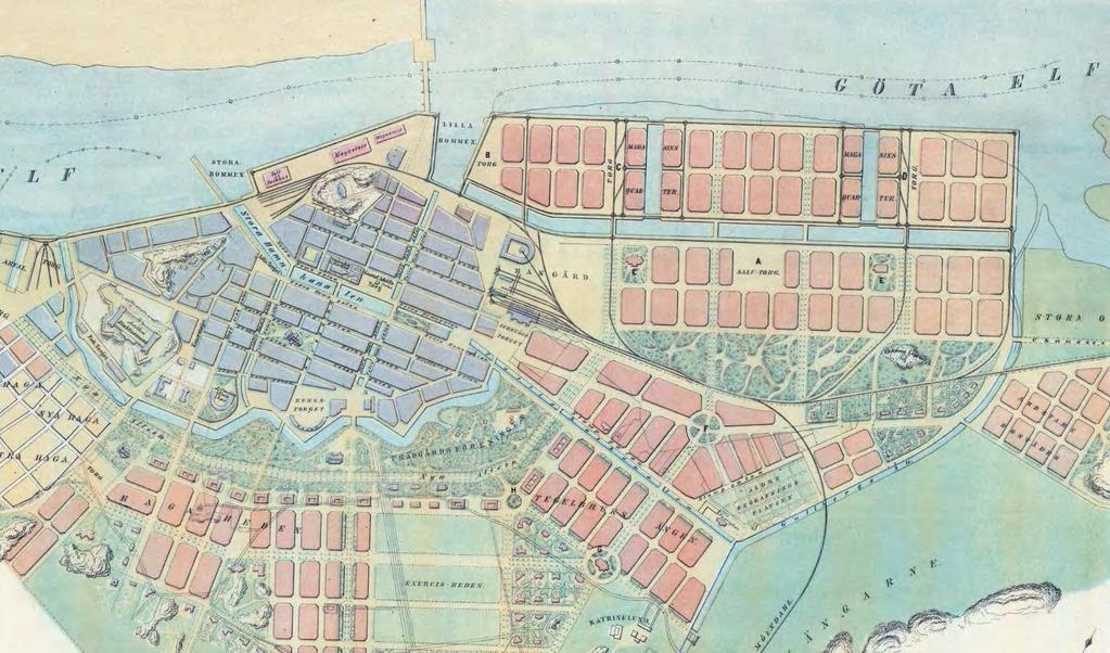 1863: Göteborgs ringväg (Nya allén) når hela vägen ut till Gullbergskaj!