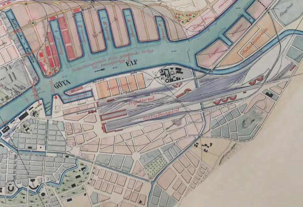1904 internationell hamnplanetävling: 1904 kom ett förslag på att bygga en större Centralstation öster om ringvägen!