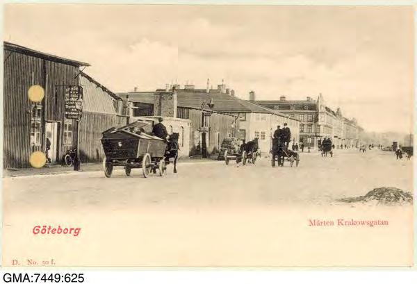 1931: På flygfotot syns vilka kvarter som tillslut blev