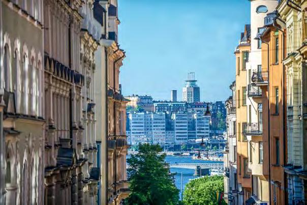 vattenutsikt Östermalms strandväg idag - Gullbergs