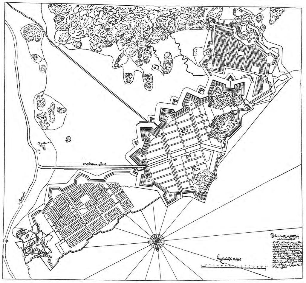 1659 Göteborgs första utvidgningsförslag verkar vara från 1659 av J Wärnschiöldh.