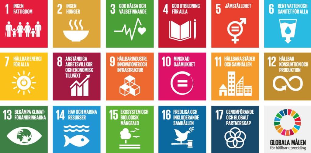 Koppla din rapport till SDG:erna 26