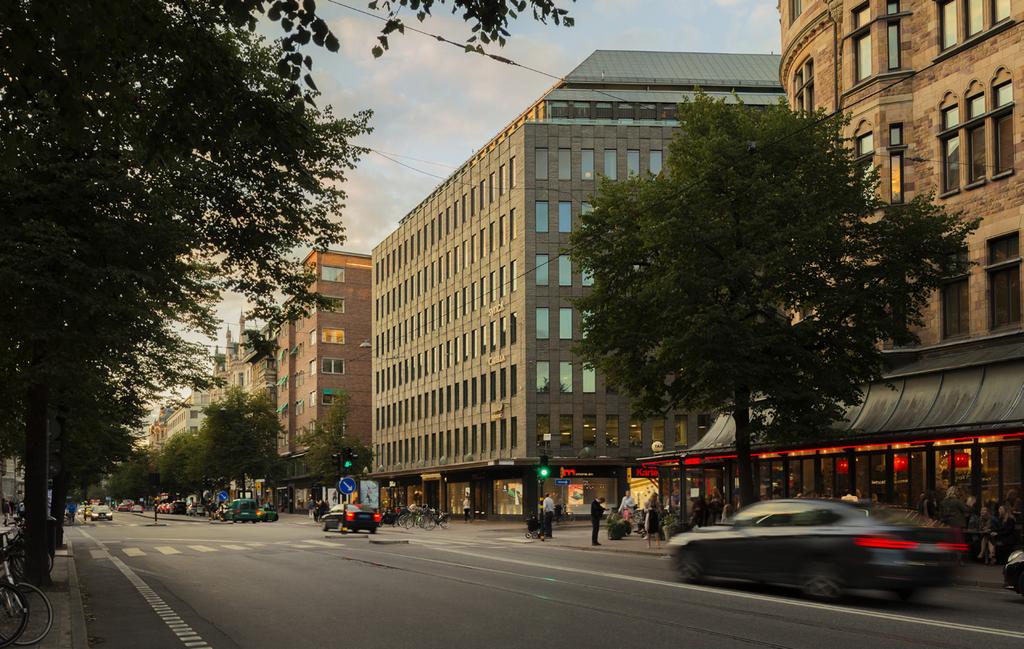 Fastighetsbestånd Fastighetsbeståndet Humlegården Fastigheter är en av de största aktörerna på Stockholms kontorsmarknad.