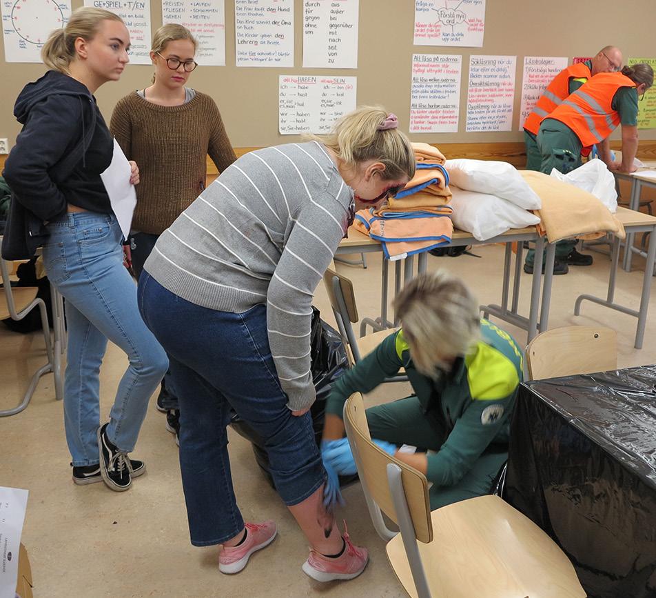 Övningen har gett oss många erfarenheter och