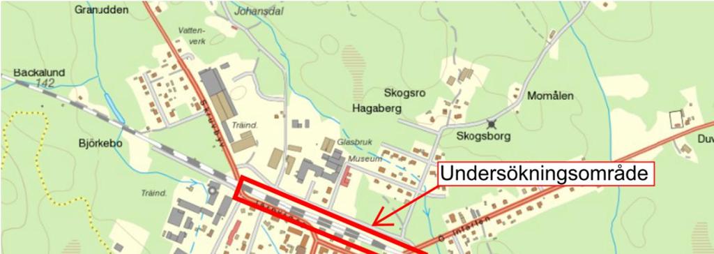 Uppdragsnr: 10201450 Daterad: 2015-06-29 Ny mötesstation, Skruv Översiktlig miljöteknisk markundersökning Reviderad: 2015-10-30 Handläggare: Jerry Forsberg Status: Slutlig 1.