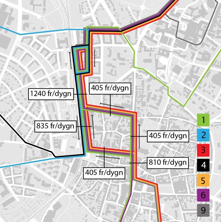 Hållplatslägena vid Botulfsplatsen kommer att plockas bort och nya hållplatser anläggas vid Botulfsgatan (linje 3 och 5) och Stora Södergatan (linje 1 och 6).