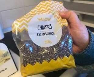Valfritt: tillsätt 2 tsk chiafrön.