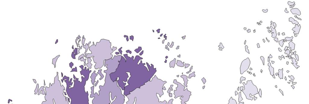 Det relativa sysselsättningstalet 76,0 procent Tabell 1 visar den åländska befolkningen i åldern 16 64 år (arbetsför ålder), hur stor del av dessa som tillhör eller står utanför arbetskraften och hur