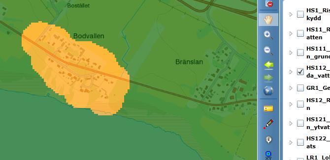 grundvatten (HS11) Risk