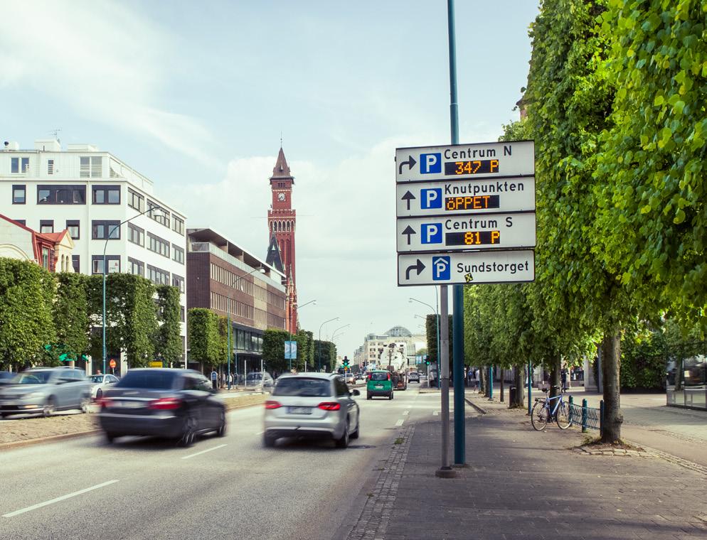 Parkeringsledning Förbättra framkomlighet och miljö En levande stadskärna både förutsätter och genererar biltrafik.