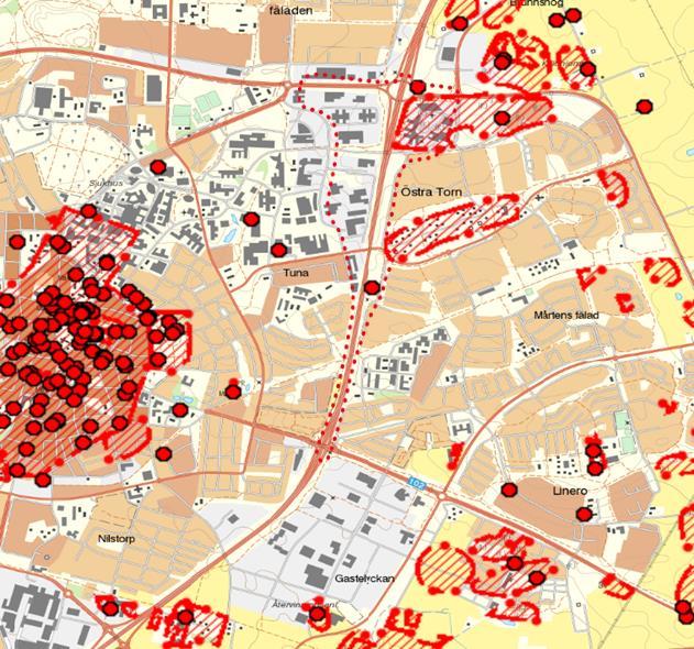 något behov av viltstyrningsplan, viltpassager eller viltstängsel inom utredningsområdet. 3.4.8.