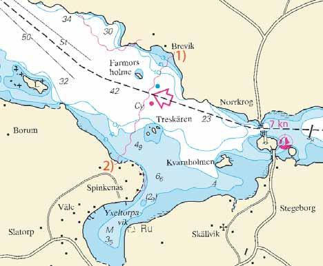 Nr 200 8 * 4721 Sjökort/Chart: 616, 6163 Sverige. Norra Östersjön. Mysingen. Björkö. Förbud att bryta isränna vintertid.