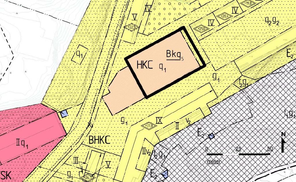 5 (6) Tillägg till PLANKARTAN Förklaring Gräns för tillägg till detaljplan Tillägg till plankarta B k Bostäder Vid utvändigt underhåll skall åtgärder beträffande utseende, material, färgsättning och