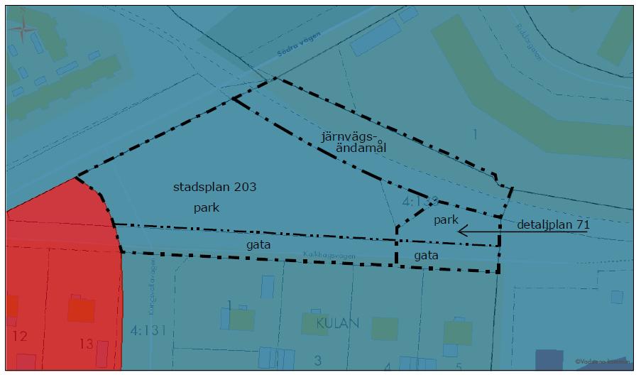 5 (11) Bild 2: Detaljplaneöversikt Angränsande detaljplaner anger den huvudsakliga markanvändningen bostäder.