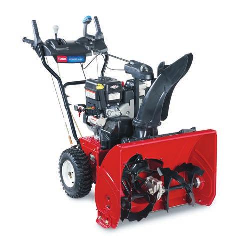 TORO POWER MAX 826 OEV Behändig snöslunga för dig som behöver kraft och kapacitet i snöröjningen. Perfekt för medelstora uppfarter och på platser där det snöar ofta.