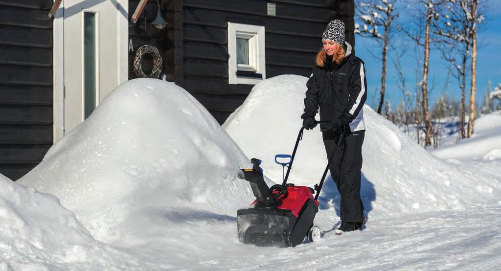 TORO SNÖSLUNGOR PLOGAR FRAMGÅNGAR TACK VARE SIN KVALITET, OCH KRAFT. TORO 1-STEGSSLUNGOR.