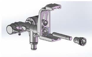 Use a screwdriver to remove the V-gaskets.