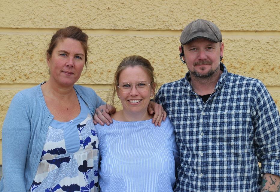 Fr. Vänster: Tanja Lysén, Åsa Kans, Jonas Larsson Vi som jobbar med elevbostäderna är: Åsa Kans,