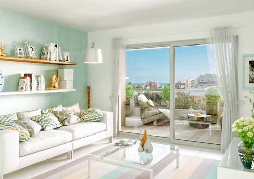 VILLA THALIA ANTIBES Detta nya residens är beläget nära hamnen och centrum i Antibes.