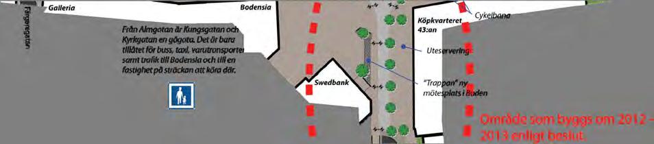 Parkering i Bodens centrum Nya bostäder och mer verksamheter i stadskärnan kräver också en planering gällande parkeringsmöjligheter i centrum.