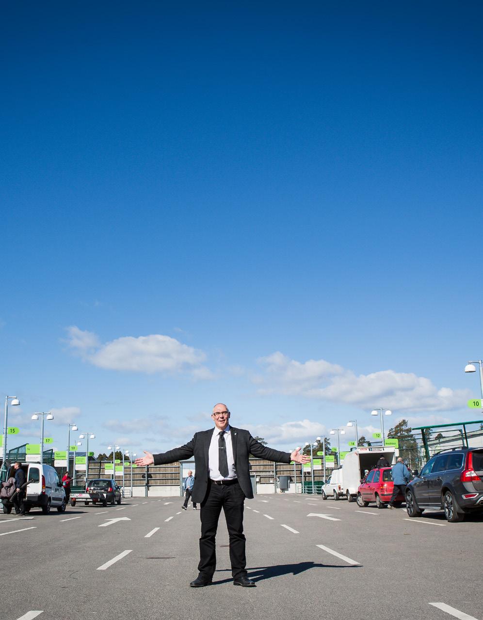 THOMAS HAR ORDET Vi har flyttat fokus från sophämtning till sophämning.