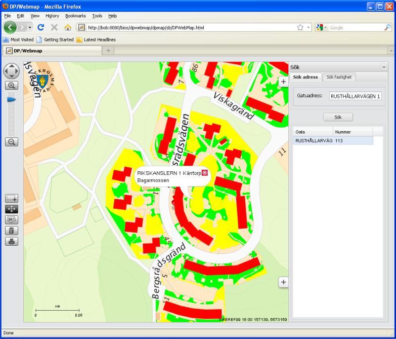 Geodatatjänster från databas till