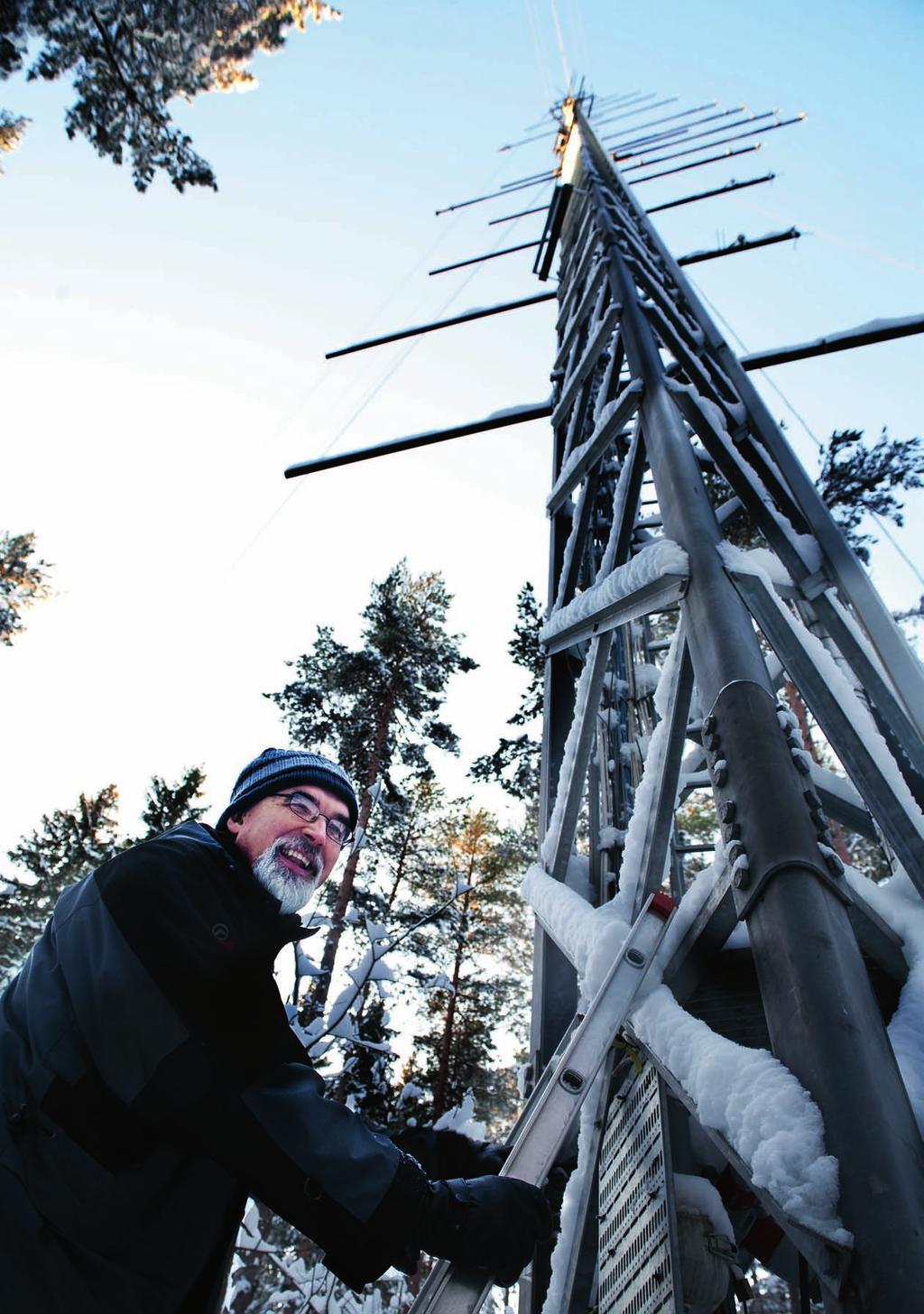 2 verksamhetsredovisning Professor Anders Lindroth, Lunds universitet, institutionen för naturgeografi och ekosystemanalys, har bidrag för omfattande infrastrukturer från Vetenskapsrådet.