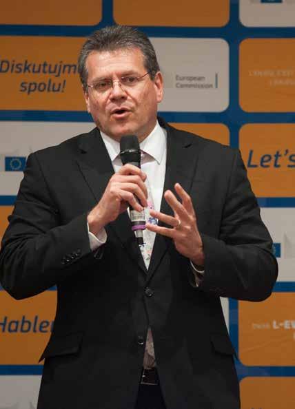 VICE ORDFÖRANDE Maroš Šefčovič
