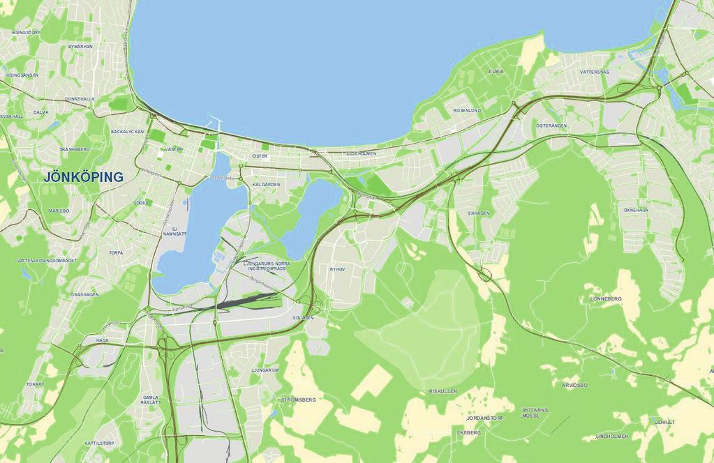 Jönköpings kommun är planlagd för allmän platsmark; park. Kommunalt bostadsförsörjningsprogram (KBFP) Det ansökta området finns utpekat i det kommunala bostadsförsörjningsprogrammet.