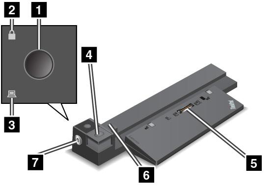 ThinkPad Workstation Dock Beroende på modell levereras datorn eventuellt med en ThinkPad Workstation Dock (nedan kallat dockningsstation ).