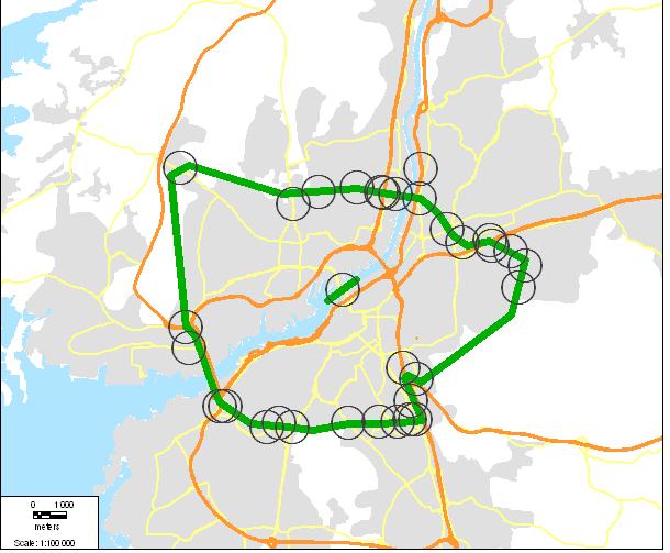 Förslag 4; Trängselskattesystem Grön förberedd för differentiering avseende tidpunkt, fordonstyp