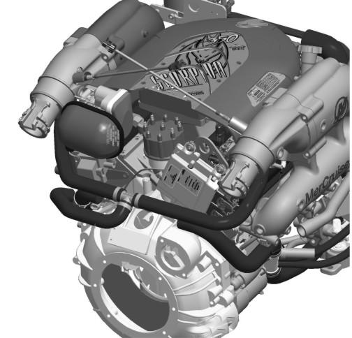 Avsnitt 5 - Underhåll Btterier: För åtr med fler EFI-motorpket krävs tt vrje motor är nsluten till sitt eget seprt tteri. Dett grnterr tt motorns PCM hr en stil spänningskäll.