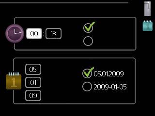 Vrid manöverratten åt höger för att öka värdet eller åt vänster för att minska värdet. 4. Tryck på OK-knappen för att bekräfta värdet du ställt in.