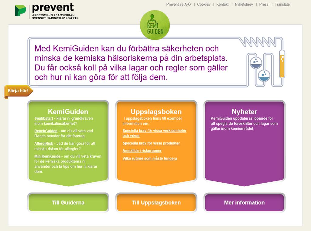 KemiGuidens uppslagsbok Speciella krav för vissa verksamheter och yrken Speciella krav för vissa kemiska produkter och ämnen Anställda i riskgrupper Dessa rutiner måste