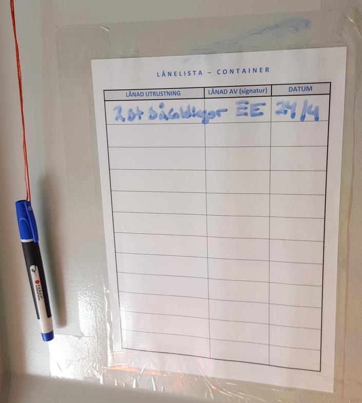 Empiri I tabell 16 redovisas hur Standardisera på arbetsplatsen utvecklades över tid. Tabell 16.