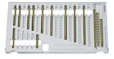 5 mm (titanlegering (TAN) eller stål), med lock Insats (tillval) Implantatmodulen passar i insats 68.111.
