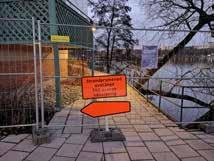 Det händer på strandpromenaden Jonas Loberg, Enhetschef Trafikkontoret, Infrastruktur, Anläggning på Stockholms stad meddelar: Trafikkontoret har efter inspektion av betongkonstruktionen som bär upp