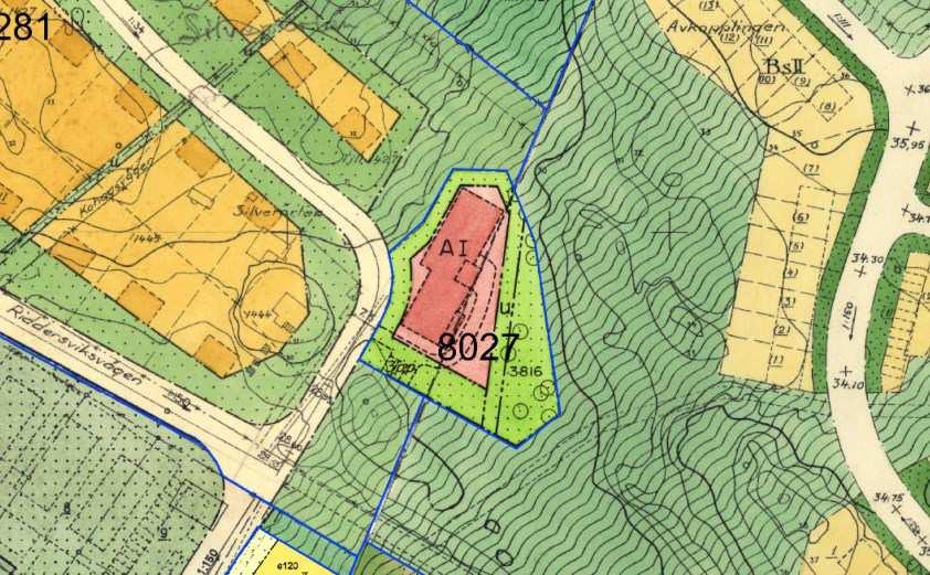 Framför allt med avseende på strategi 4: Främja en levande stadsmiljö i hela staden. Snedbild med planområdet markerat.