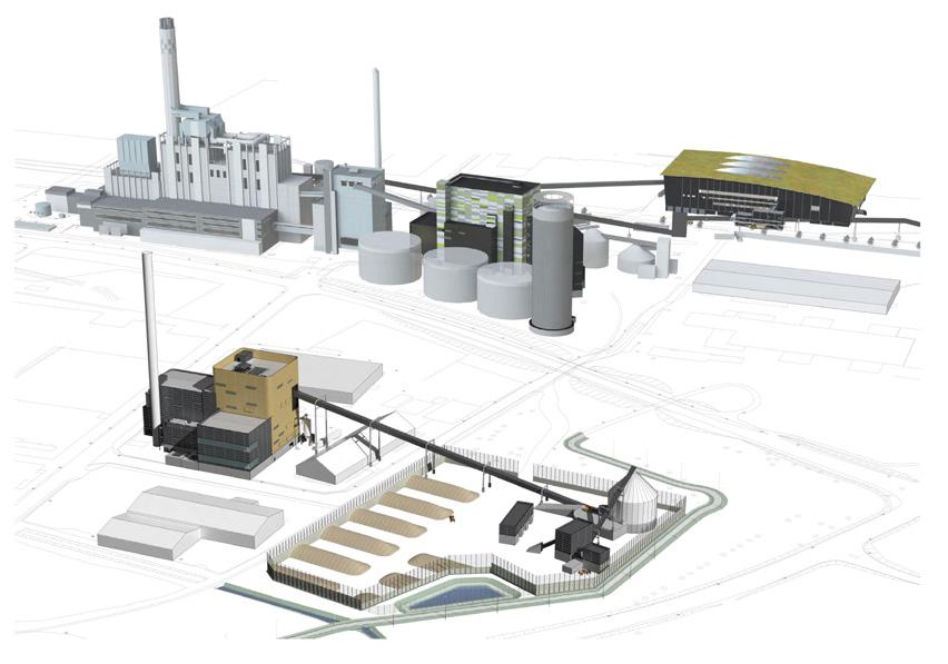 Förnybar energiproduktion* FÖRNYBAR ELPRODUKTION Generator och turbin G4 har byggts om av kommunala energibolaget Mälarenergi och har anpassats till drift med biobränsle istället för kol.