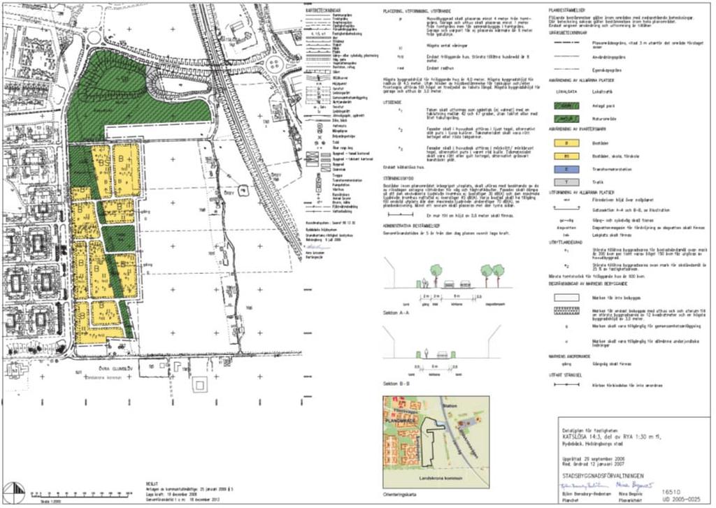 Planförslag Syfte Syftet med ändringen av detaljplan är att möjliggöra uppförande av mur/plank inom delar av planområdet som enligt gällande detaljplan inte får bebyggas.