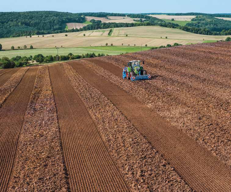 Optimal tillämpningshastighet på stället. Med Fendt VariableRateControl. www.fendt.tv/vrc-de Fältinställningarna kan överföras till andra Fendt-traktorer via USB-porten.