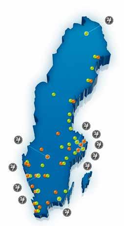 Hög tillgänglighet och stor kompetens Selga och Storel finns tillsammans på 60 platser i Sverige och med ett kundnummer kan du handla i alla våra butiker.