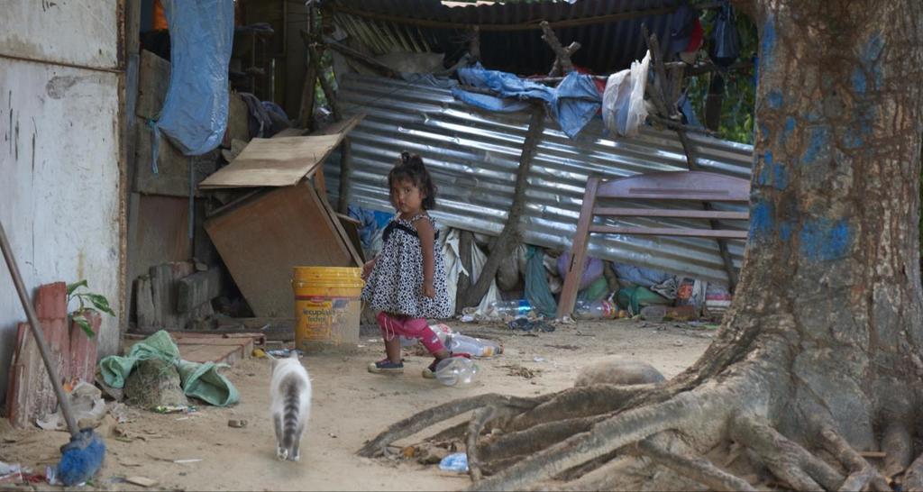 Foto: SOS Arkiv Situationen i landet Levnadsvillkoren i Bolivia har förbättrats under det senaste decenniet men fortfarande lever många bolivianer i fattigdom.