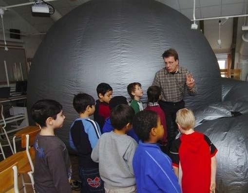 Uppblåsbart planetarium,