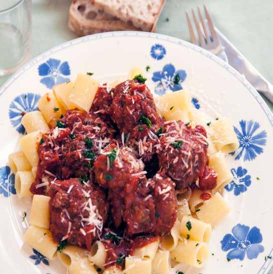 Kommande meny vecka 8 Recept : Recept : Recept : Paolos napolitanska köttbullar med pasta Torsk i mild gräddsås med kokt potatis