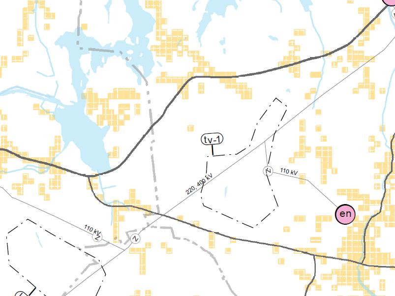 S i d a 19 Bild 19. Utdrag av etapplandskapsplan 2. Österbottens landskapsplan 2040 Österbottens landskapsplan 2040 är under utarbetande, och kommer att bli en s.k. helhetslandskapsplan, vilken ska omfatta hela landskapet och dess olika samhällsfunktioner.